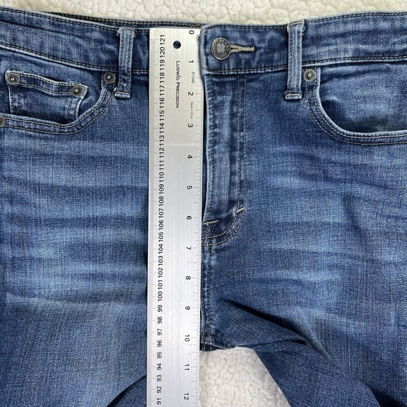 Lucky Brand Bridgette Crop Skinny Jeans Womens 6/28 (26x27) Blue Boho Minimalist - Picture 11 of 12